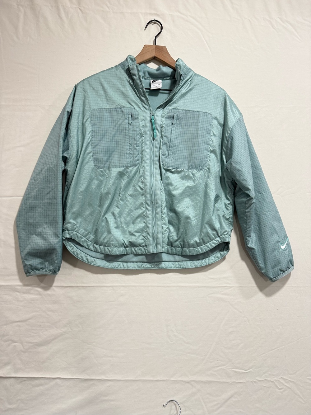 Nike Women’s XL Therma-FIT Mint Fleece Lined Utility Jacket.